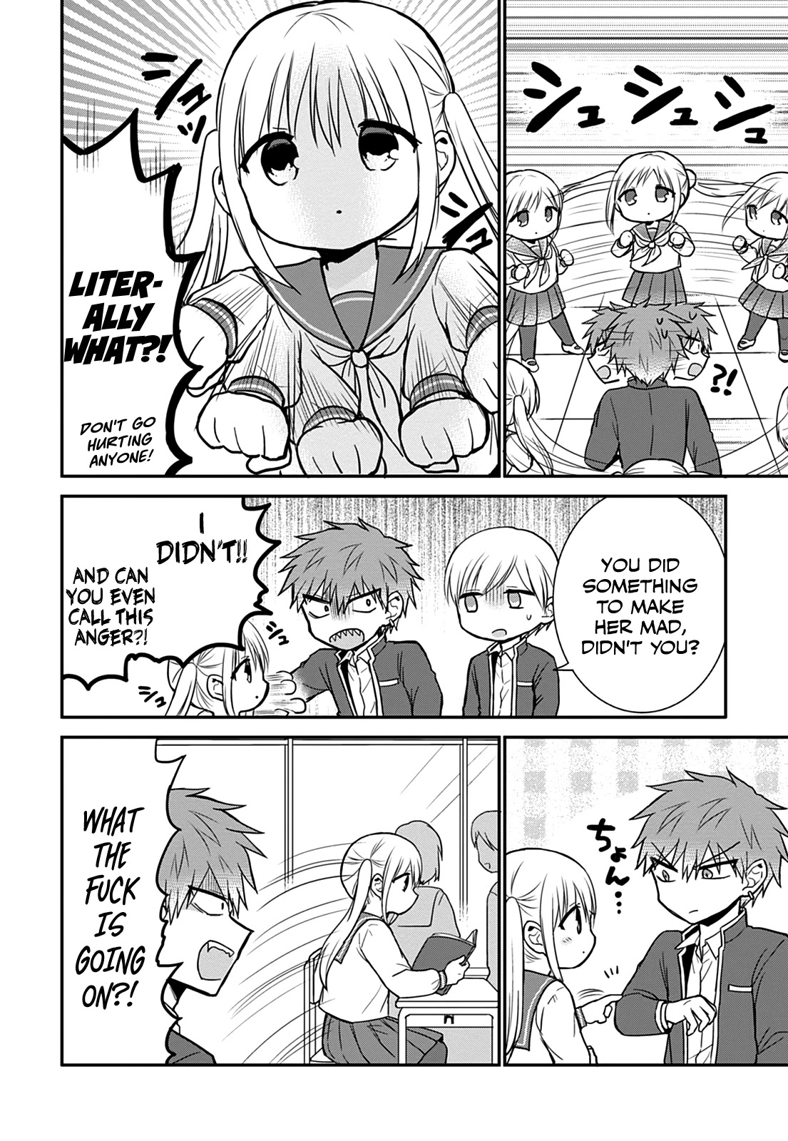Expressionless Face Girl and Emotional Face Boy Chapter 60 page 4 - Chapter 60: Kashiwada-san's Assault