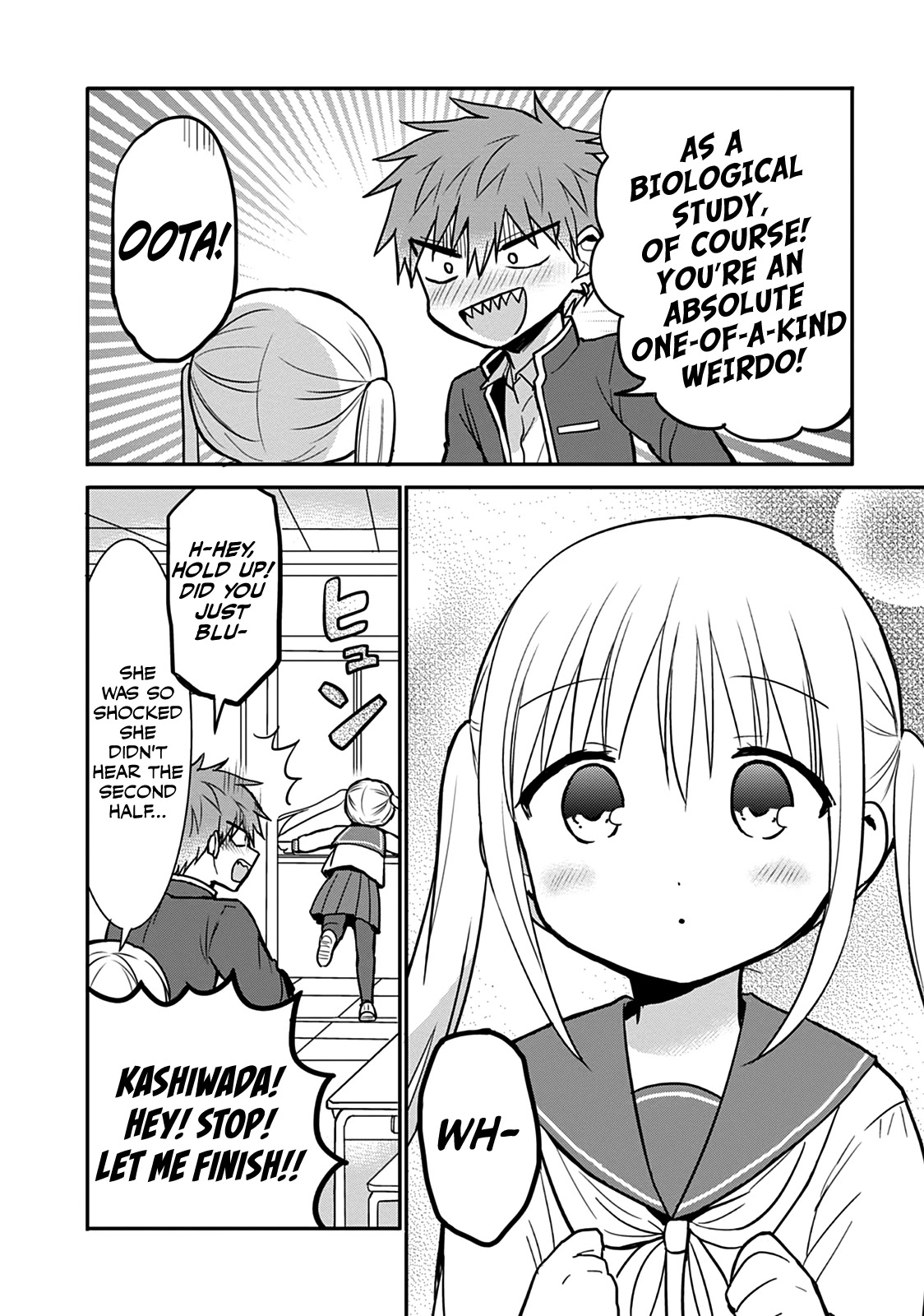 Expressionless Face Girl and Emotional Face Boy Chapter 60 page 8 - Chapter 60: Kashiwada-san's Assault