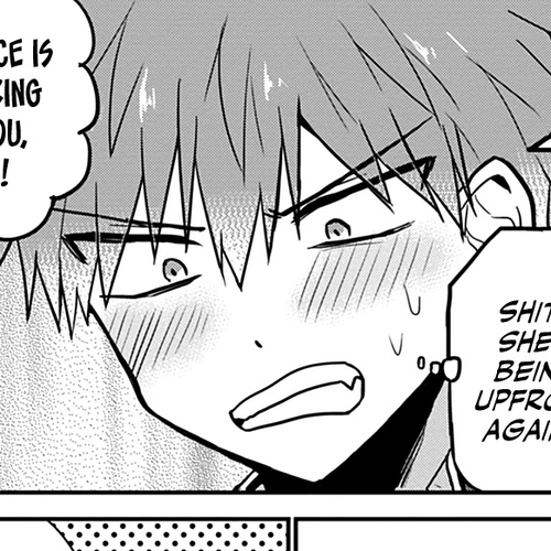 Expressionless Face Girl and Emotional Face Boy Chapter 60: Kashiwada-san's Assault cover