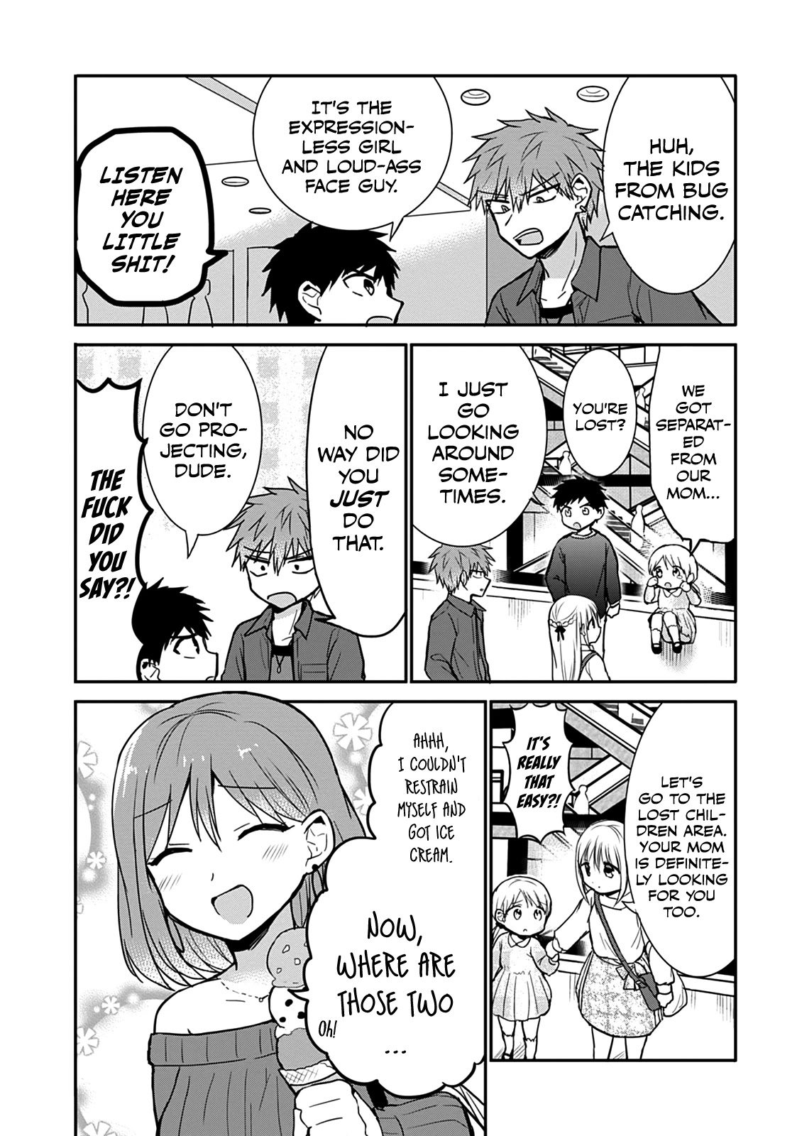 Expressionless Face Girl and Emotional Face Boy Chapter 61 page 10 - Chapter 61: Kashiwada-san and Oota-kun at the Store