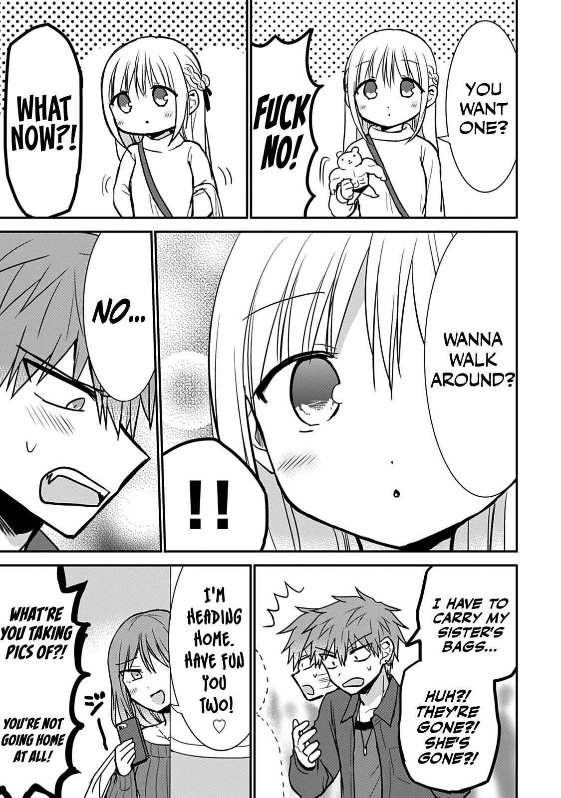 Expressionless Face Girl and Emotional Face Boy Chapter 61 page 5 - Chapter 61: Kashiwada-san and Oota-kun at the Store