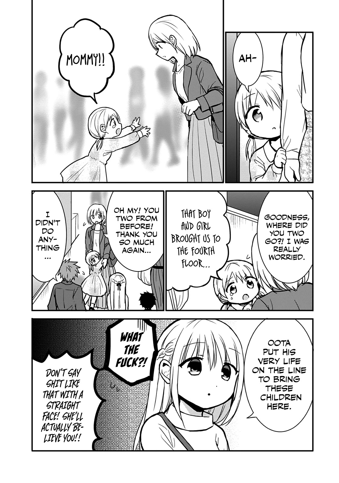 Expressionless Face Girl and Emotional Face Boy Chapter 62 page 4 - Chapter 62: Kashiwada-san, Oota-kun, and the Lost Children
