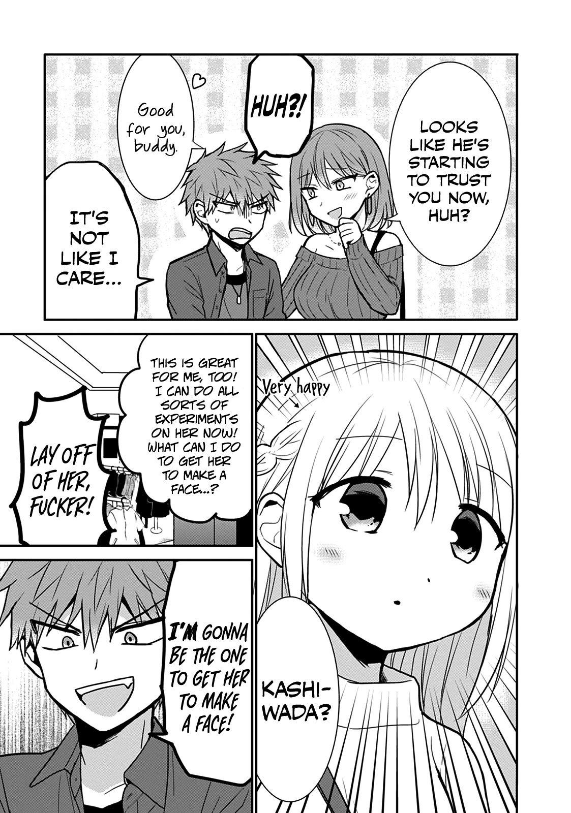 Expressionless Face Girl and Emotional Face Boy Chapter 62 page 7 - Chapter 62: Kashiwada-san, Oota-kun, and the Lost Children