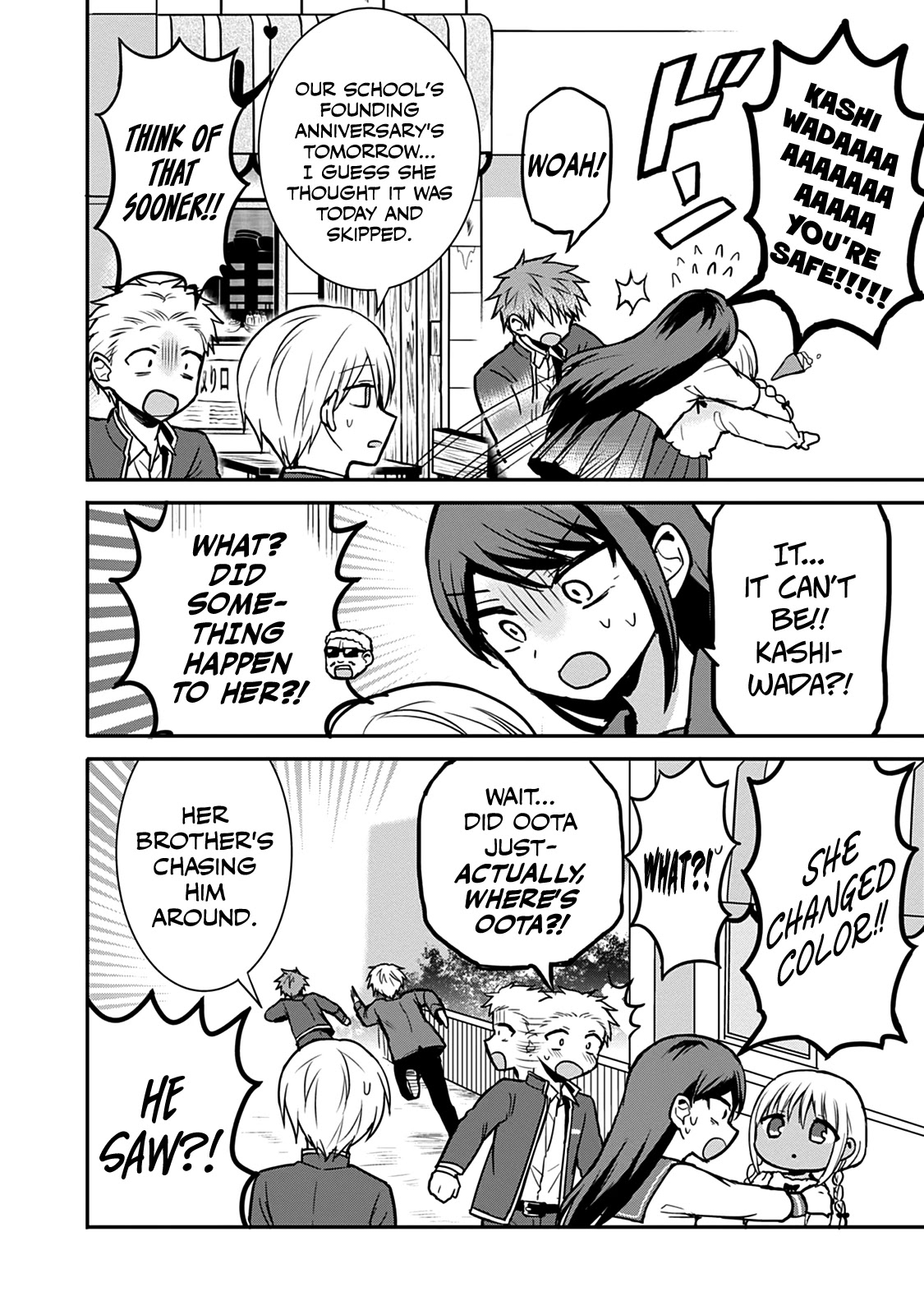 Expressionless Face Girl and Emotional Face Boy Chapter 63 page 10 - Chapter 63: Kashiwada-san Gets Kidnapped