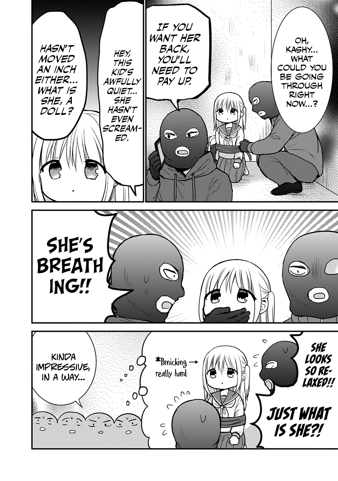 Expressionless Face Girl and Emotional Face Boy Chapter 63 page 4 - Chapter 63: Kashiwada-san Gets Kidnapped