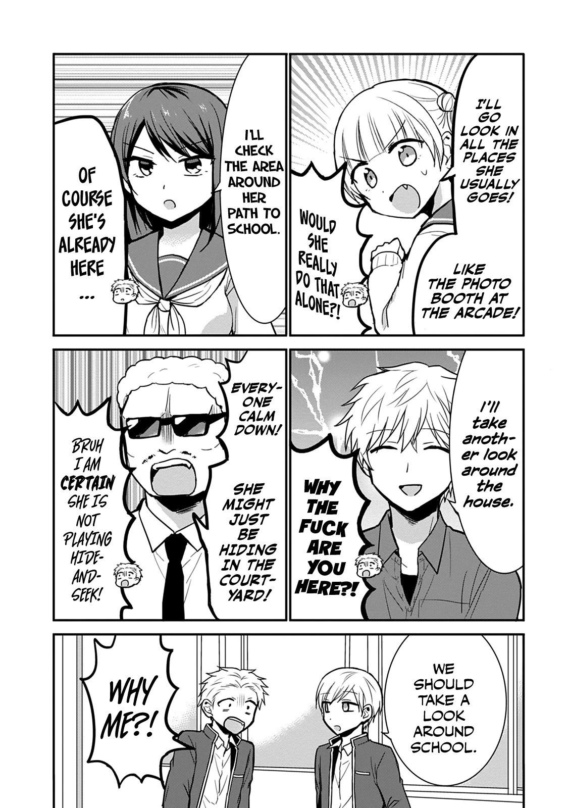 Expressionless Face Girl and Emotional Face Boy Chapter 63 page 6 - Chapter 63: Kashiwada-san Gets Kidnapped