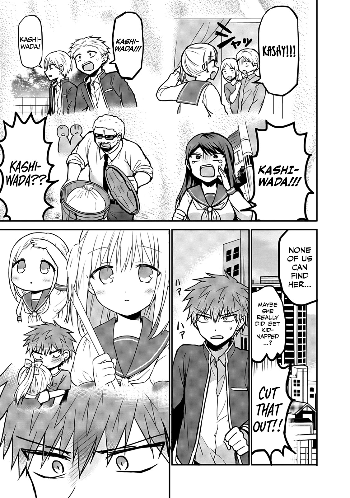 Expressionless Face Girl and Emotional Face Boy Chapter 63 page 7 - Chapter 63: Kashiwada-san Gets Kidnapped