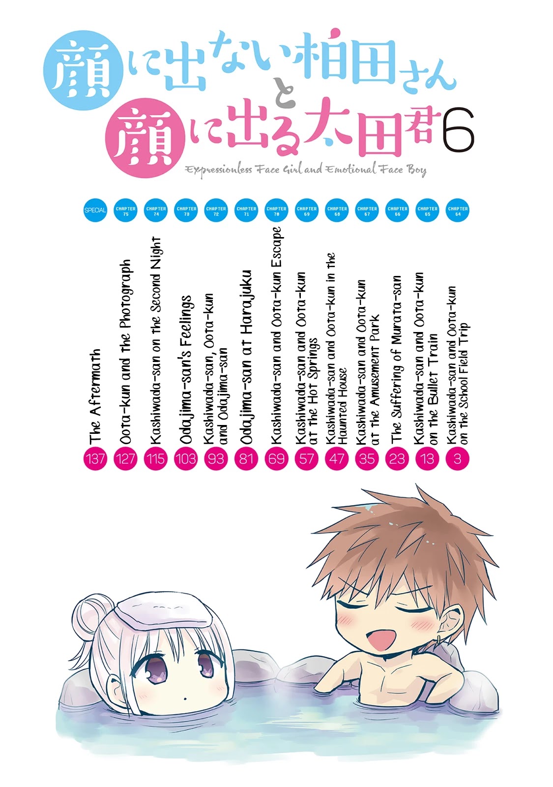 Expressionless Face Girl and Emotional Face Boy Chapter 64 page 3 - Chapter 64: Kashiwada-san and Oota-kun on the School Field Trip