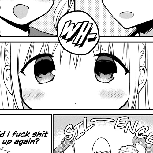 Expressionless Face Girl and Emotional Face Boy Chapter 65: Kashiwada-san and Oota-kun on the Bullet Train cover