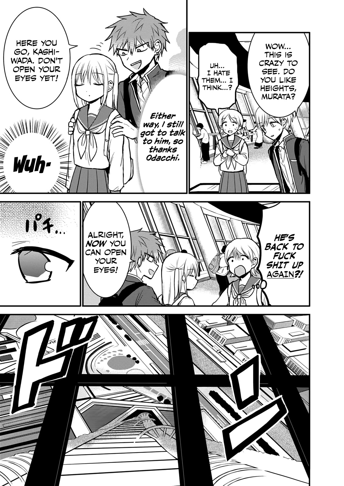 Expressionless Face Girl and Emotional Face Boy Chapter 66 page 9 - Chapter 66: The Suffering of Murata-san