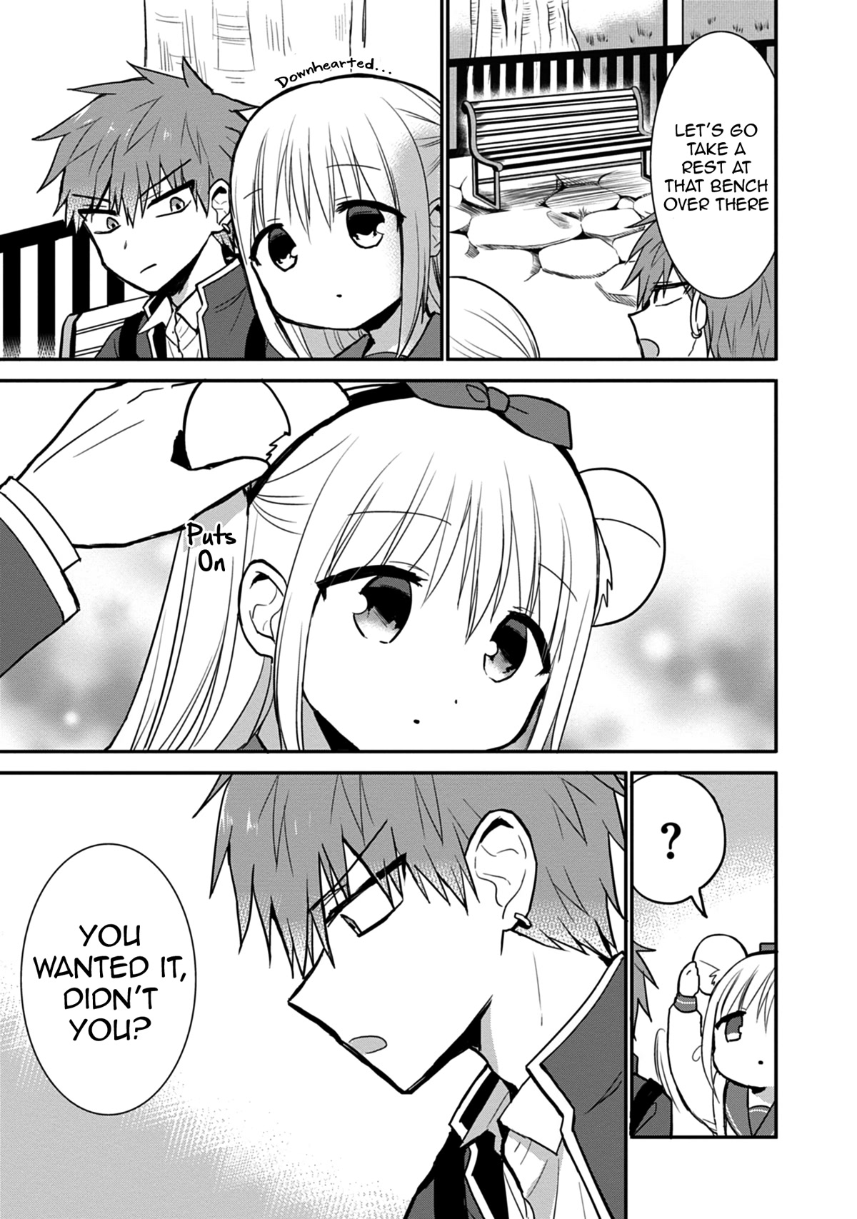 Expressionless Face Girl and Emotional Face Boy Chapter 67 page 10 - Chapter 67: Kashiwada-san and Oota-kun and the amusement park