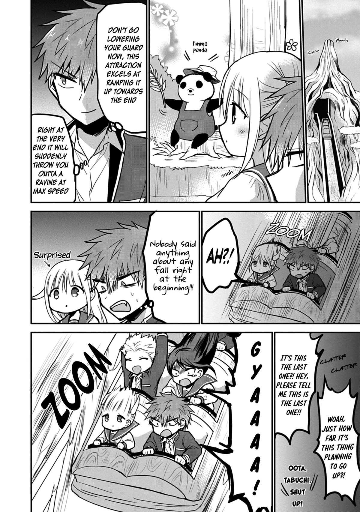 Expressionless Face Girl and Emotional Face Boy Chapter 67 page 5 - Chapter 67: Kashiwada-san and Oota-kun and the amusement park