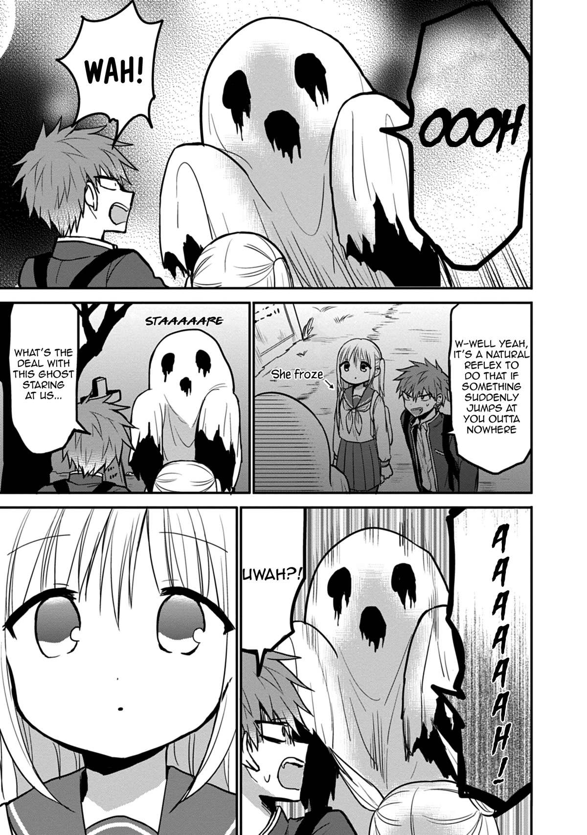 Expressionless Face Girl and Emotional Face Boy Chapter 67 page 8 - Chapter 67: Kashiwada-san and Oota-kun and the amusement park