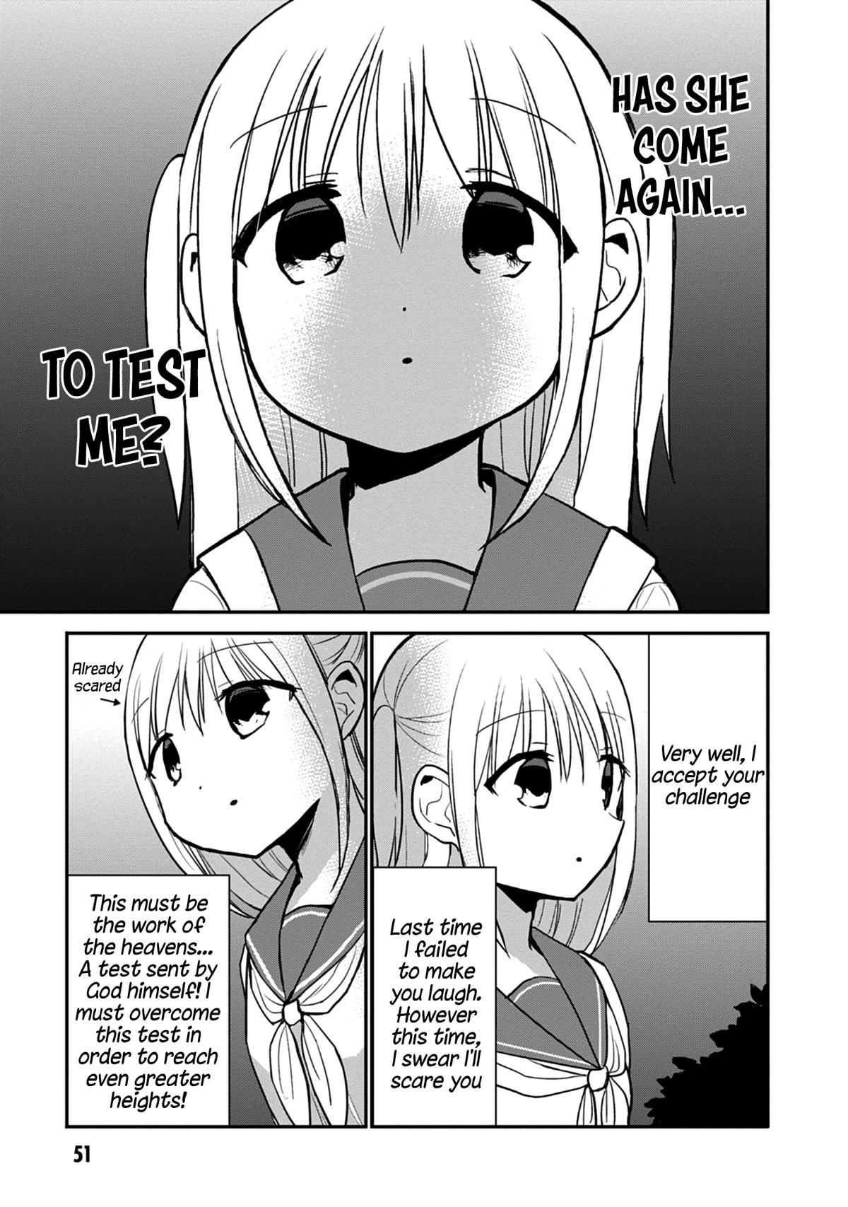 Expressionless Face Girl and Emotional Face Boy Chapter 68 page 6 - Chapter 68: Kashiwada-san and the Haunted House