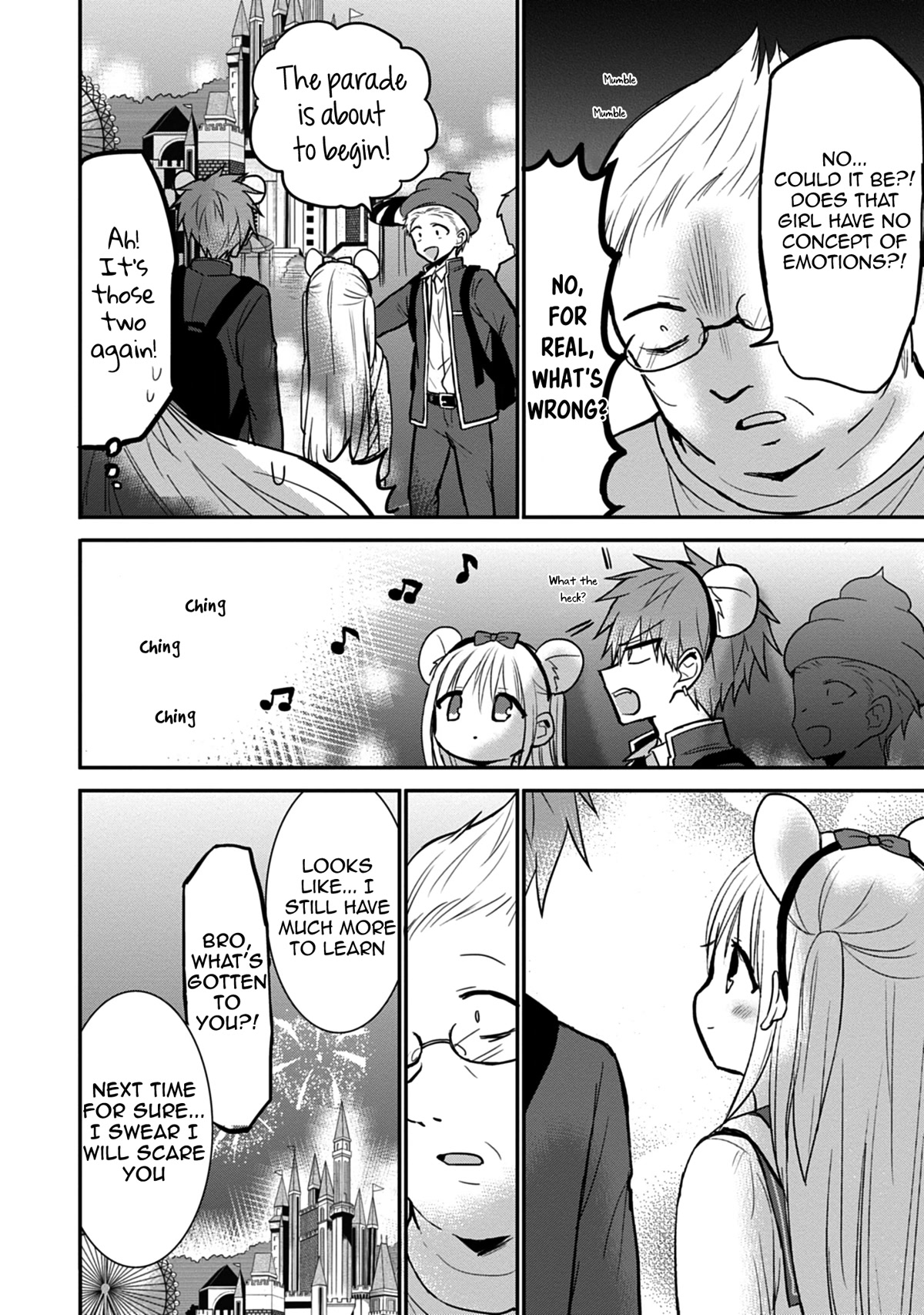 Expressionless Face Girl and Emotional Face Boy Chapter 68 page 9 - Chapter 68: Kashiwada-san and the Haunted House