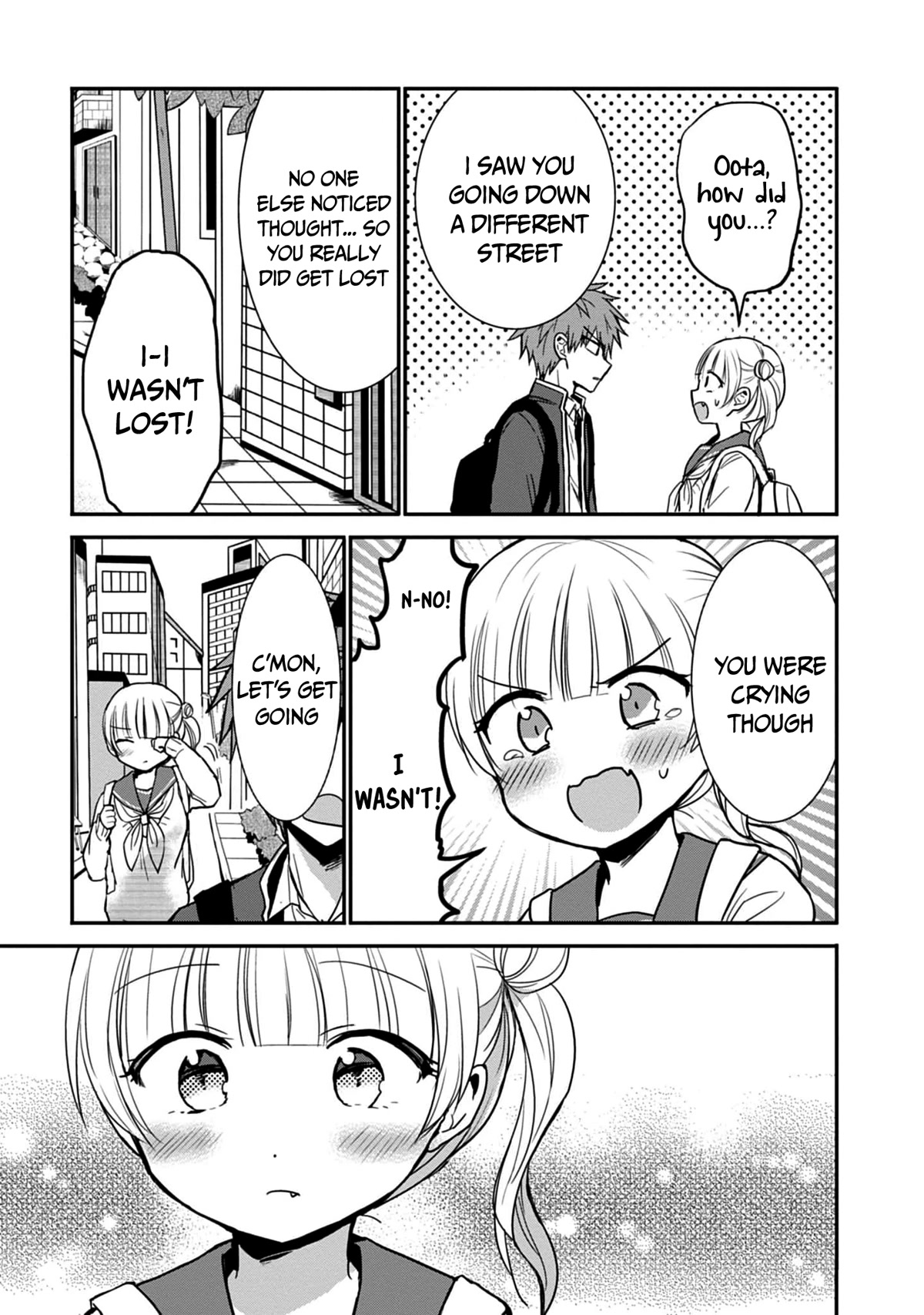 Expressionless Face Girl and Emotional Face Boy Chapter 71 page 12 - Chapter 71: Odajima and Harajuku