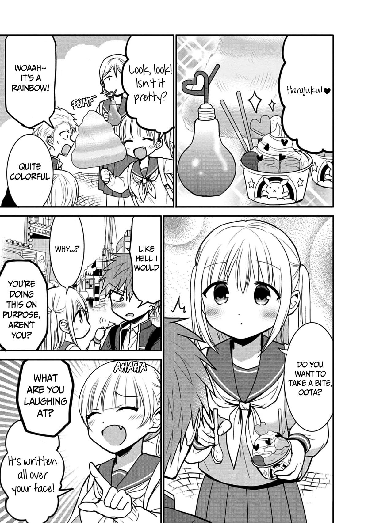 Expressionless Face Girl and Emotional Face Boy Chapter 71 page 6 - Chapter 71: Odajima and Harajuku