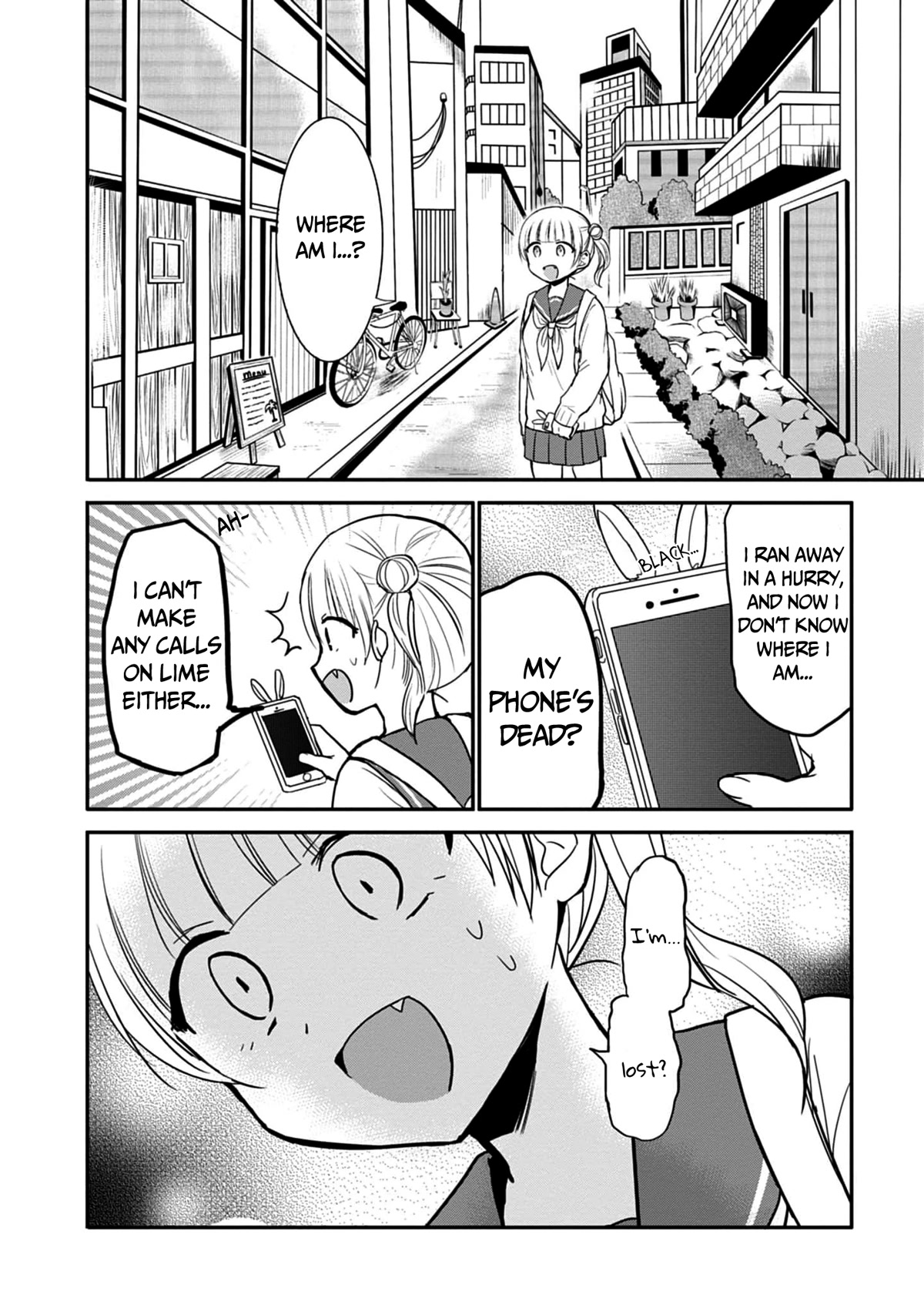 Expressionless Face Girl and Emotional Face Boy Chapter 71 page 9 - Chapter 71: Odajima and Harajuku