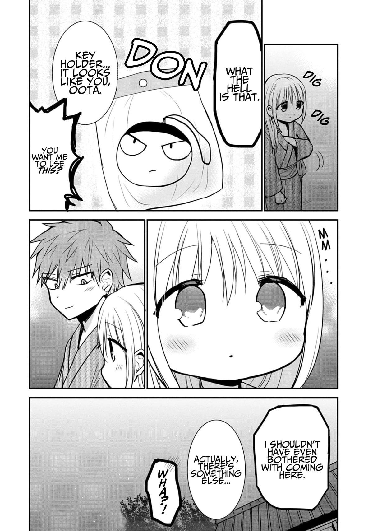 Expressionless Face Girl and Emotional Face Boy Chapter 74 page 12 - Chapter 74: Kashiwada-san and the second night
