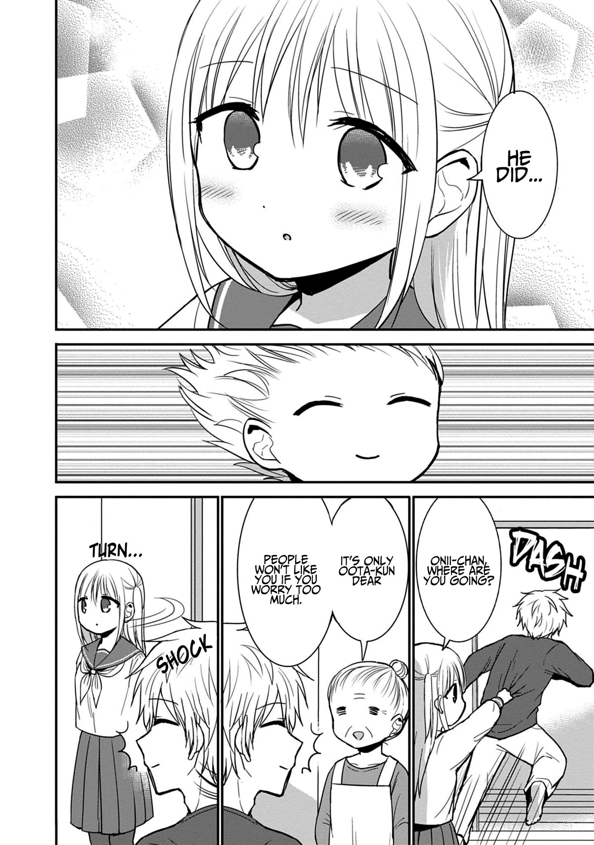 Expressionless Face Girl and Emotional Face Boy Chapter 75.5 page 3 - Chapter 75.5: Kashiwada-San and Oota-Kun's After-Story Development