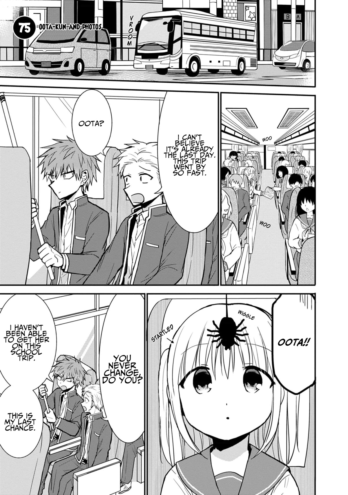 Expressionless Face Girl and Emotional Face Boy Chapter 75 page 2 - Chapter 75: Oota-kun and photos