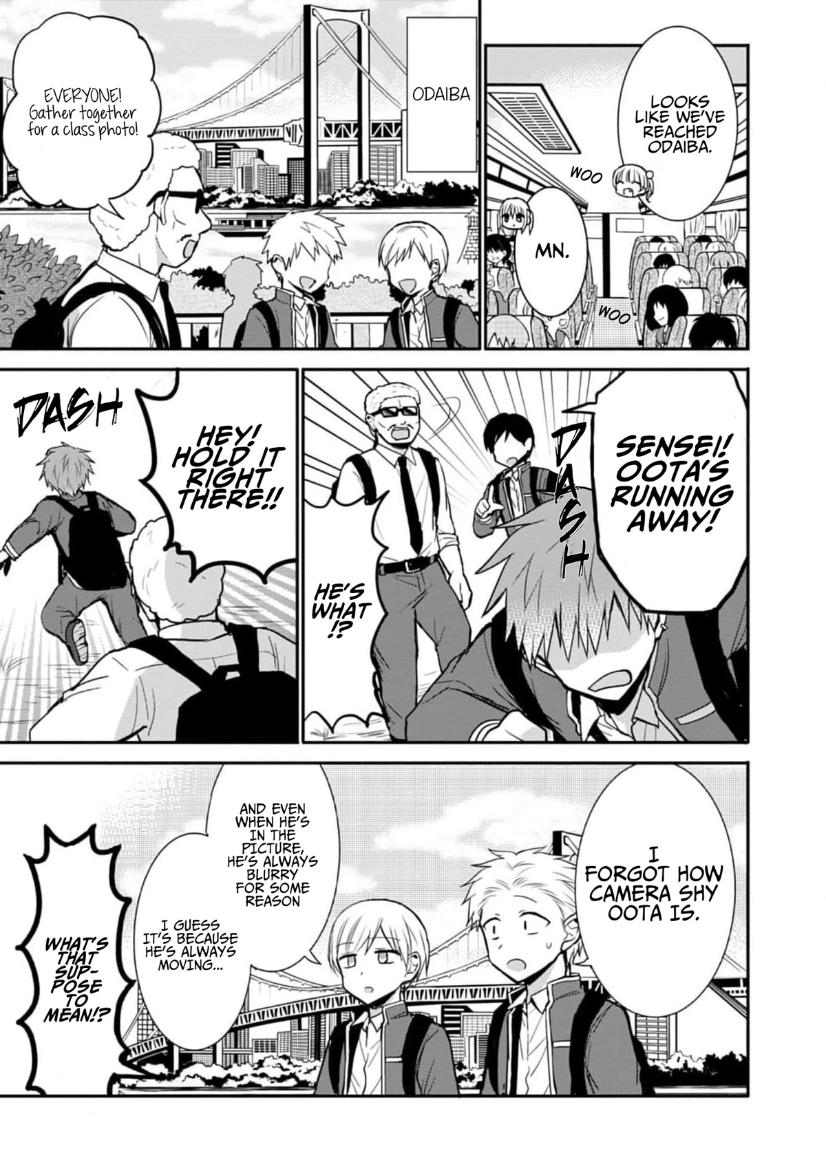 Expressionless Face Girl and Emotional Face Boy Chapter 75 page 4 - Chapter 75: Oota-kun and photos