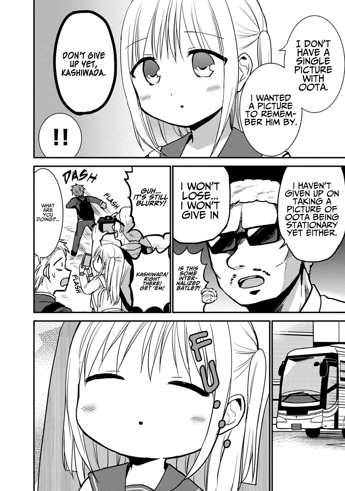 Expressionless Face Girl and Emotional Face Boy Chapter 75 page 7 - Chapter 75: Oota-kun and photos