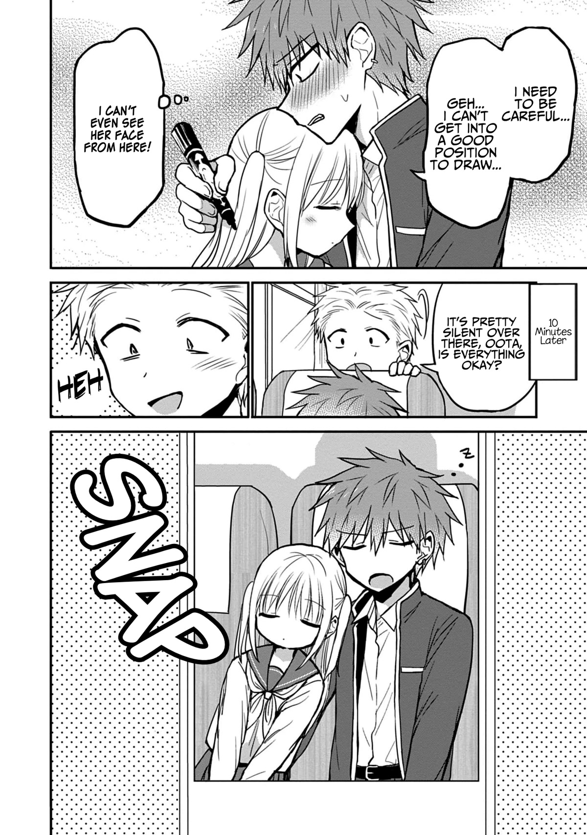 Expressionless Face Girl and Emotional Face Boy Chapter 75 page 9 - Chapter 75: Oota-kun and photos