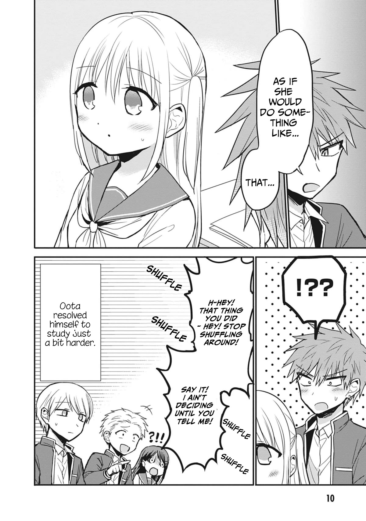 Expressionless Face Girl and Emotional Face Boy Chapter 76 page 11 - Chapter 76: Kashiwada-san's and Oota-kun's Future