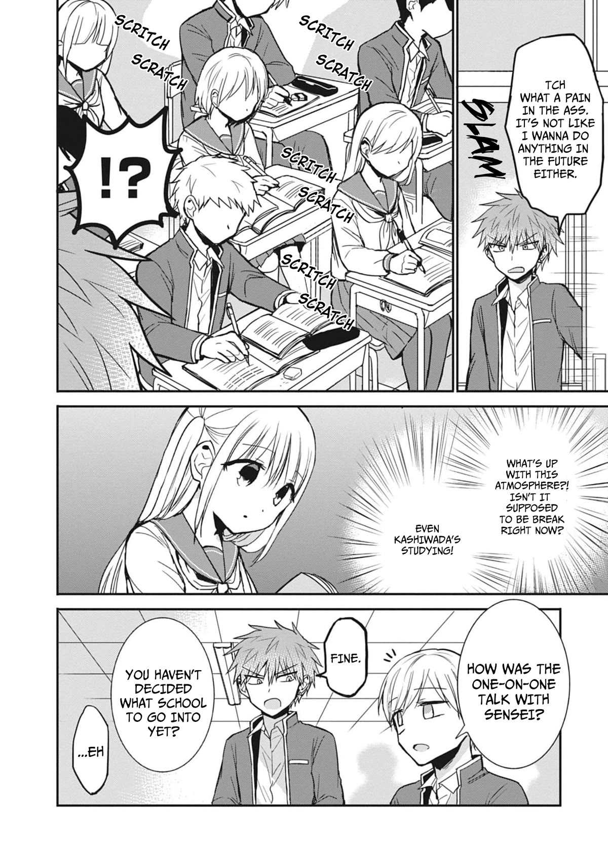 Expressionless Face Girl and Emotional Face Boy Chapter 76 page 5 - Chapter 76: Kashiwada-san's and Oota-kun's Future