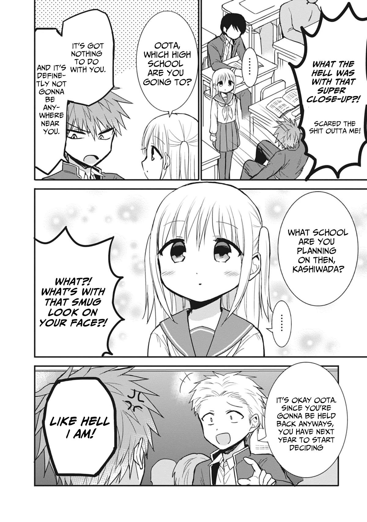 Expressionless Face Girl and Emotional Face Boy Chapter 76 page 7 - Chapter 76: Kashiwada-san's and Oota-kun's Future