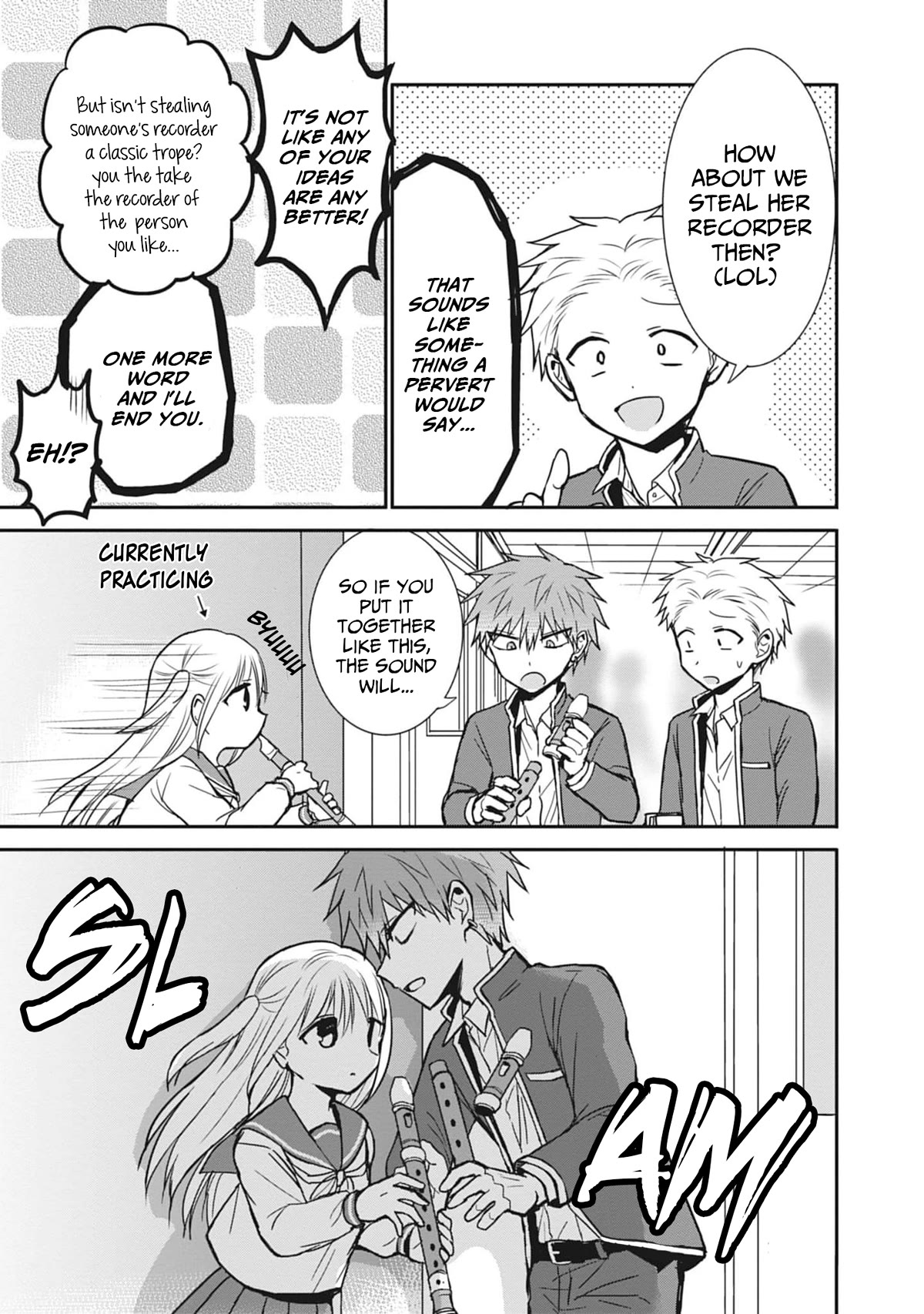 Expressionless Face Girl and Emotional Face Boy Chapter 77 page 3 - Chapter 77: Kashiwada-san's recorder