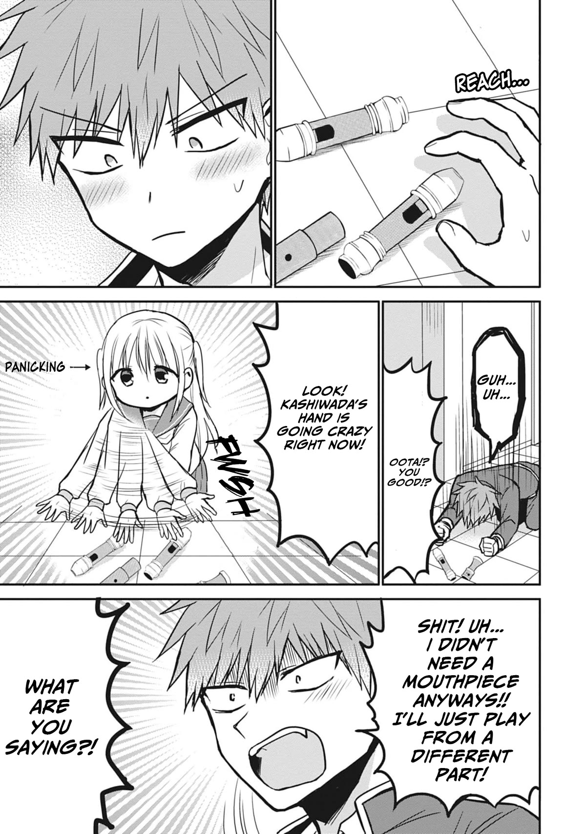 Expressionless Face Girl and Emotional Face Boy Chapter 77 page 7 - Chapter 77: Kashiwada-san's recorder