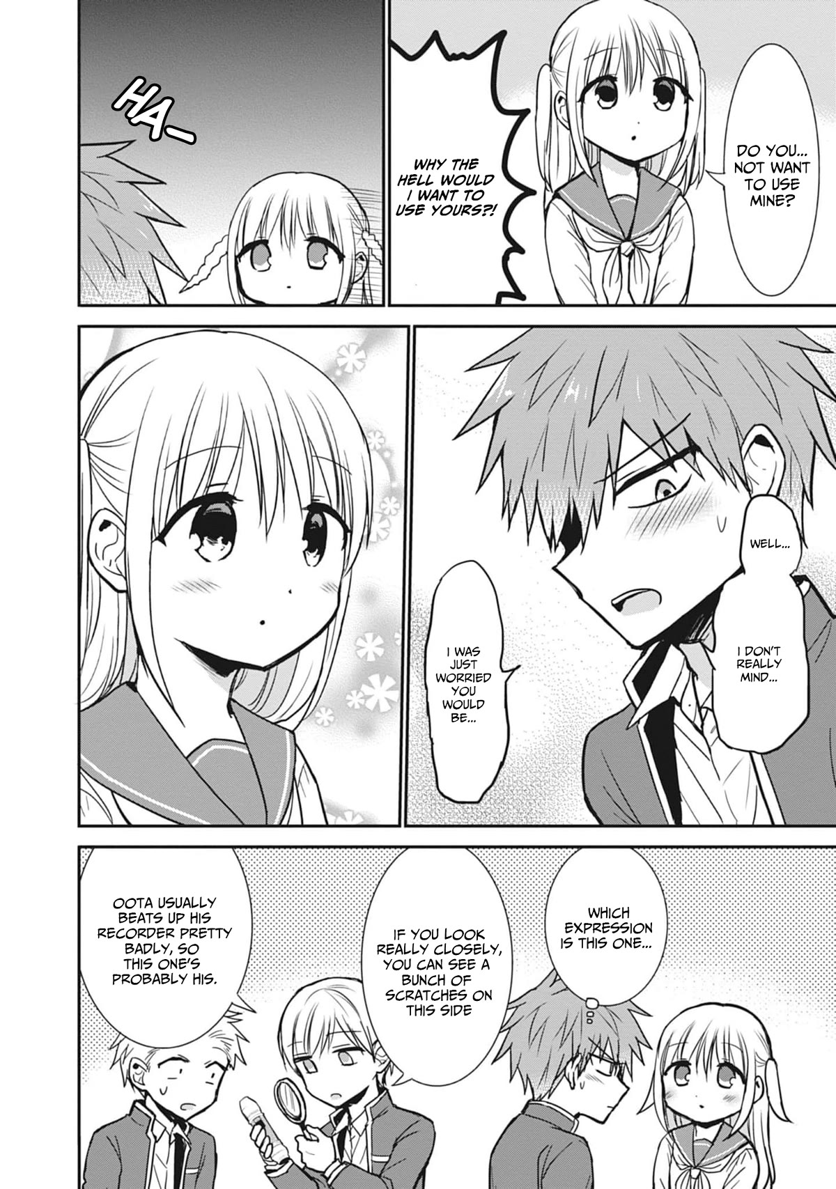 Expressionless Face Girl and Emotional Face Boy Chapter 77 page 8 - Chapter 77: Kashiwada-san's recorder