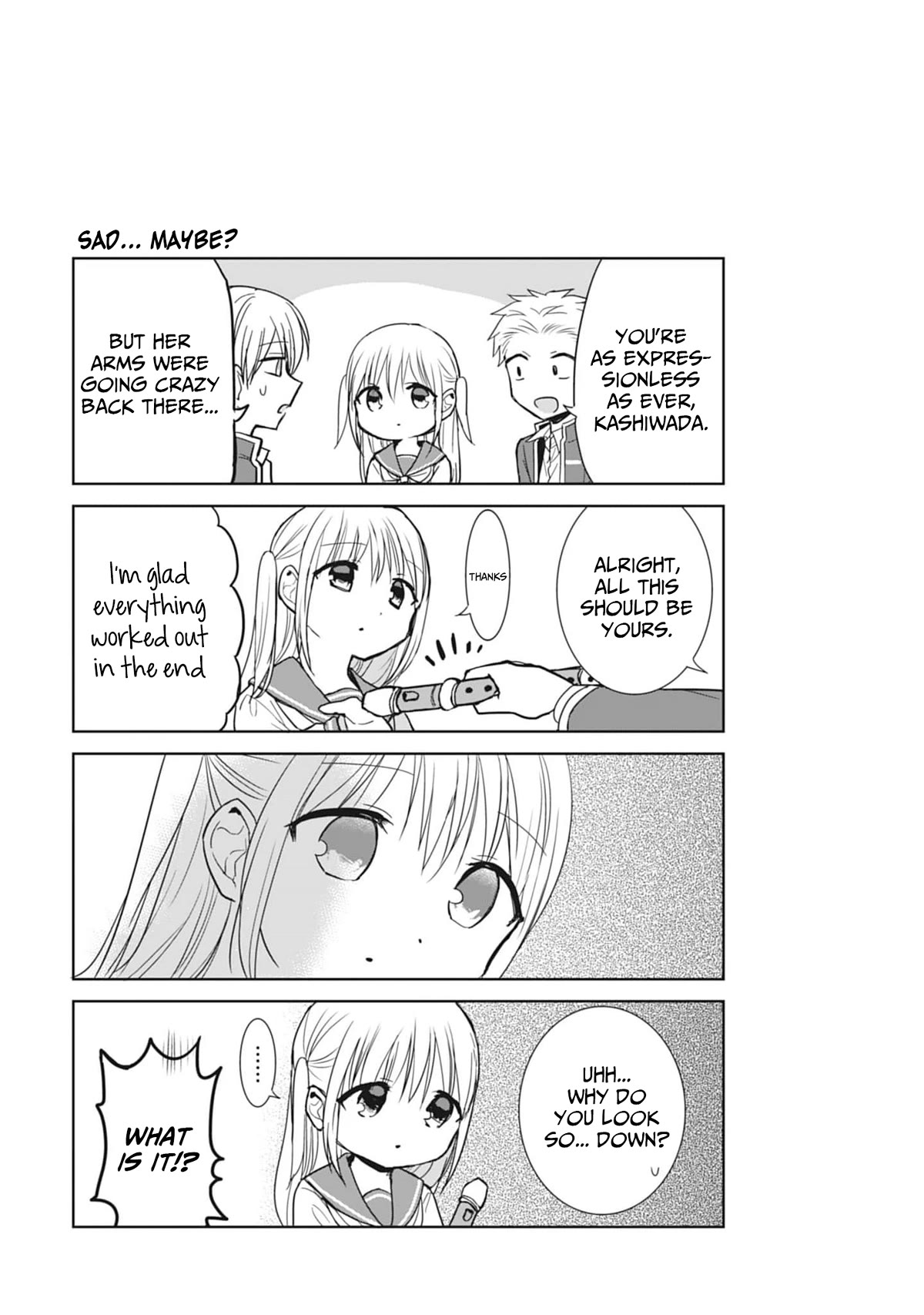 Expressionless Face Girl and Emotional Face Boy Chapter 77 page 9 - Chapter 77: Kashiwada-san's recorder
