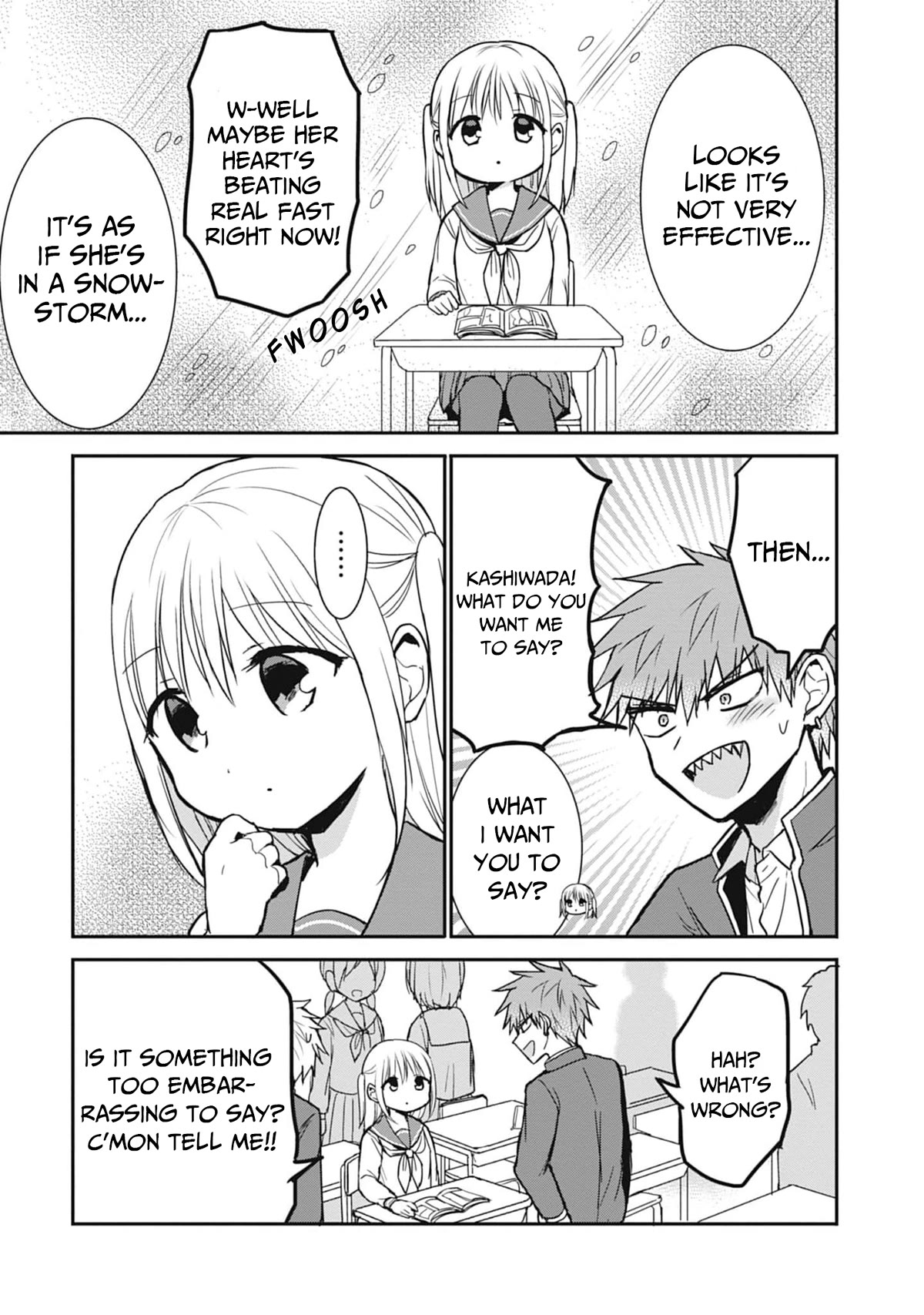 Expressionless Face Girl and Emotional Face Boy Chapter 79 page 6 - Chapter 79: Oota-kun's monologues