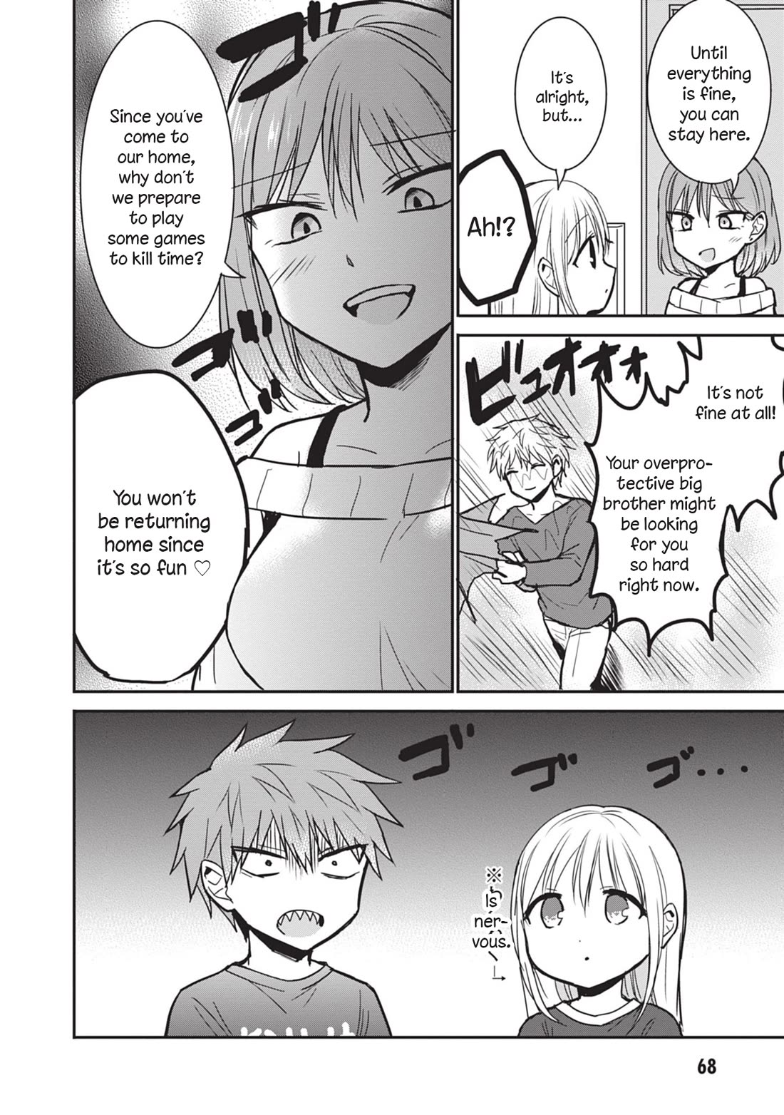 Expressionless Face Girl and Emotional Face Boy Chapter 81 page 10 - Chapter 81: Kashiwada-san running away from home