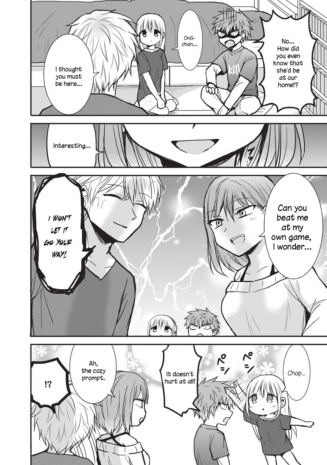 Expressionless Face Girl and Emotional Face Boy Chapter 82 page 10 - Chapter 82: Kashiwada-san, Oota-kun and board game