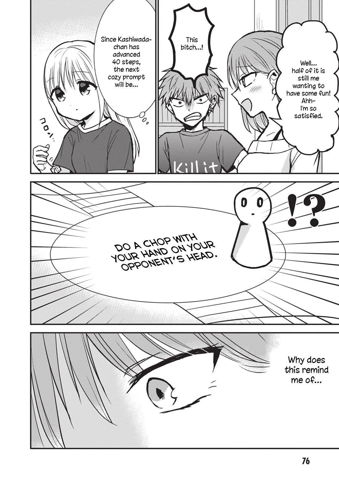 Expressionless Face Girl and Emotional Face Boy Chapter 82 page 8 - Chapter 82: Kashiwada-san, Oota-kun and board game