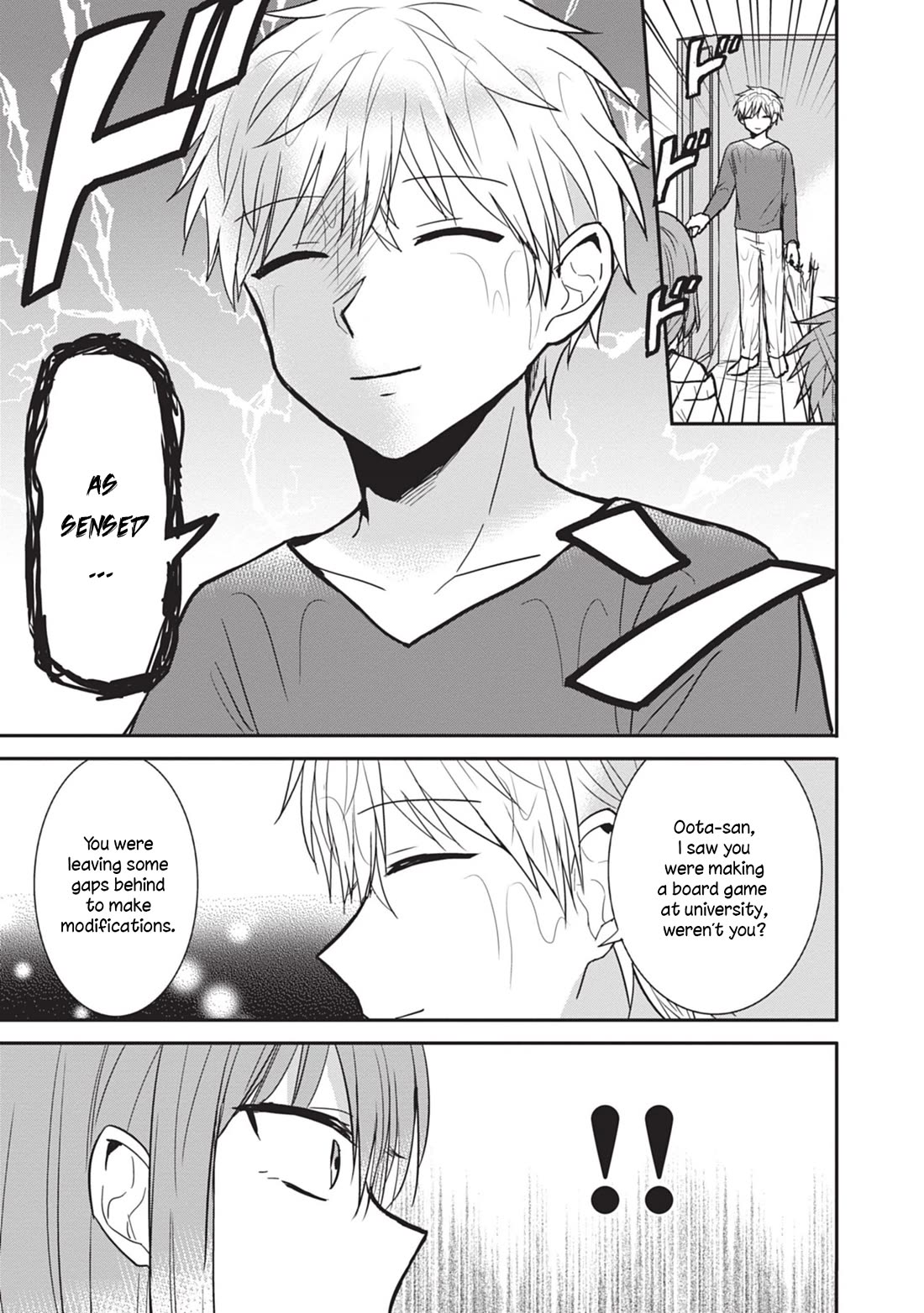 Expressionless Face Girl and Emotional Face Boy Chapter 82 page 9 - Chapter 82: Kashiwada-san, Oota-kun and board game