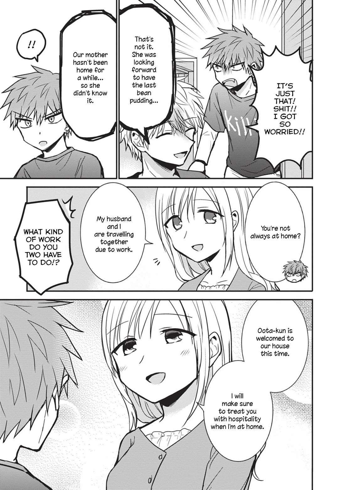 Expressionless Face Girl and Emotional Face Boy Chapter 83 page 9 - Chapter 83: Kashiwada-san's Mother