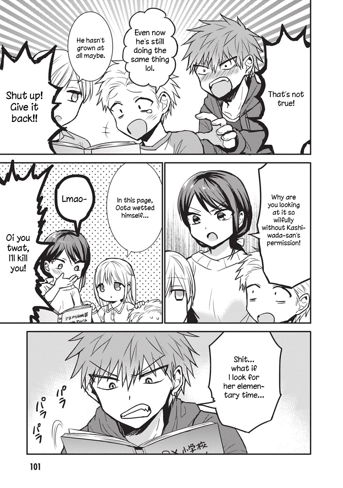 Expressionless Face Girl and Emotional Face Boy Chapter 84 page 9 - Chapter 84: Kashiwada-san's Home