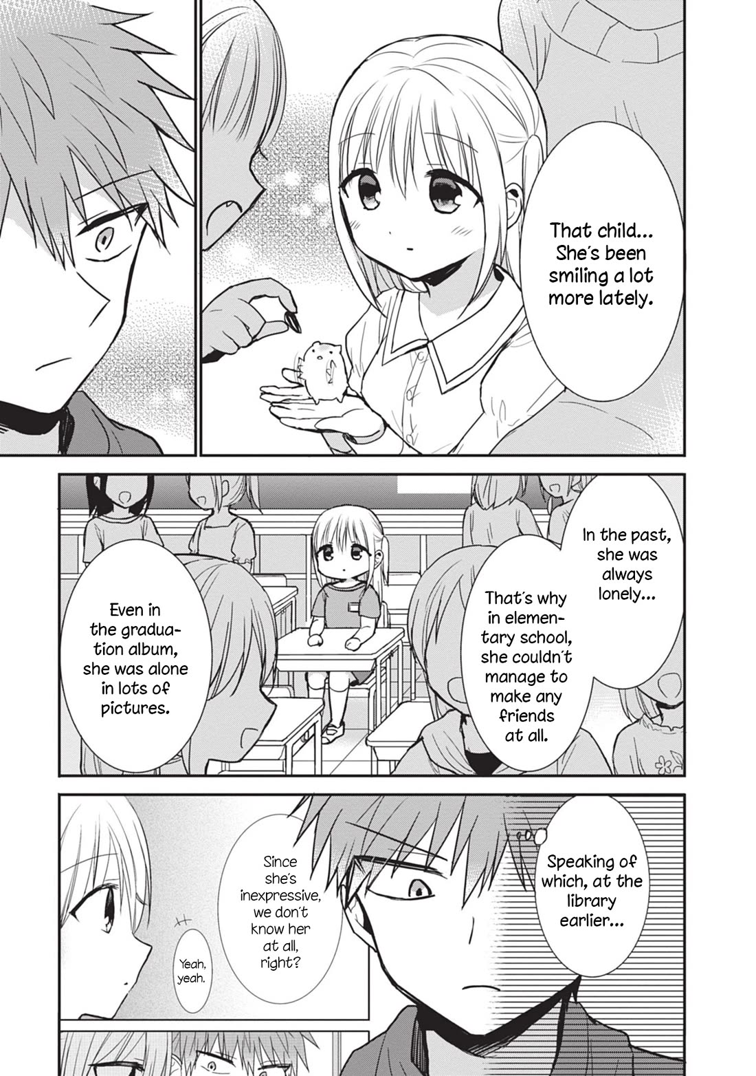 Expressionless Face Girl and Emotional Face Boy Chapter 85 page 5 - Chapter 85: Kashiwada-san's Past
