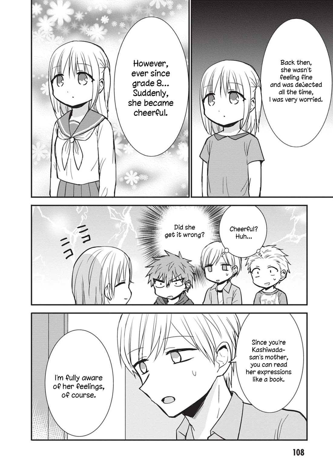 Expressionless Face Girl and Emotional Face Boy Chapter 85 page 6 - Chapter 85: Kashiwada-san's Past