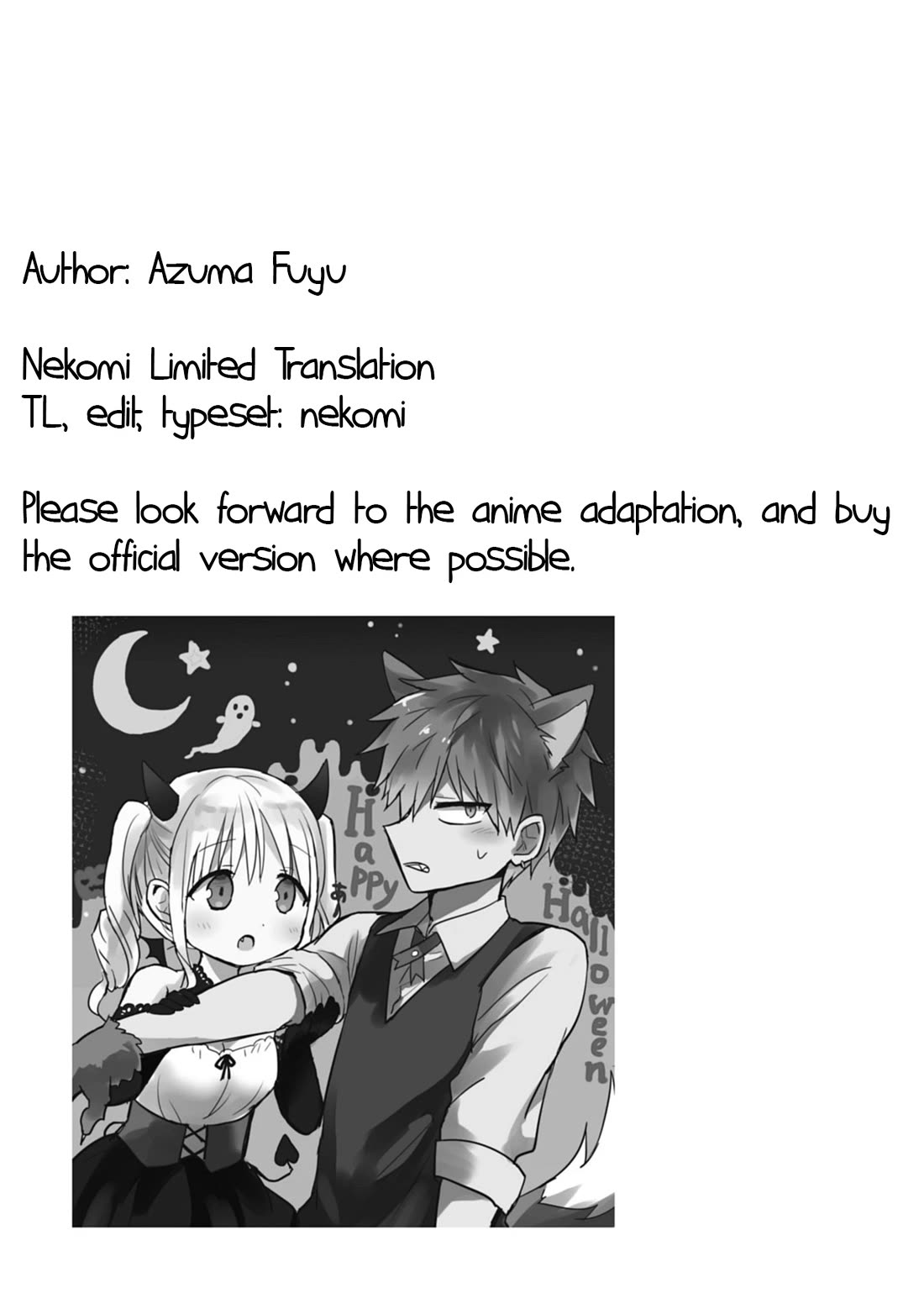 Expressionless Face Girl and Emotional Face Boy Chapter 86 page 10 - Chapter 86: Kashiwada-san, Oota-kun and Halloween