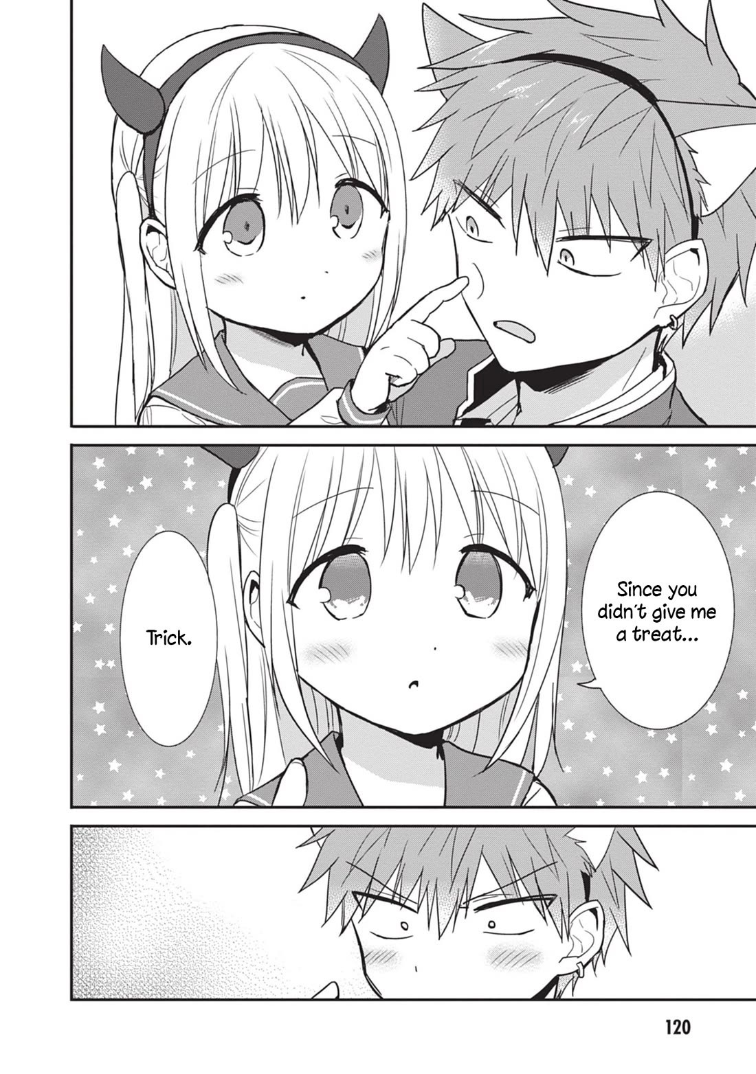 Expressionless Face Girl and Emotional Face Boy Chapter 86 page 6 - Chapter 86: Kashiwada-san, Oota-kun and Halloween