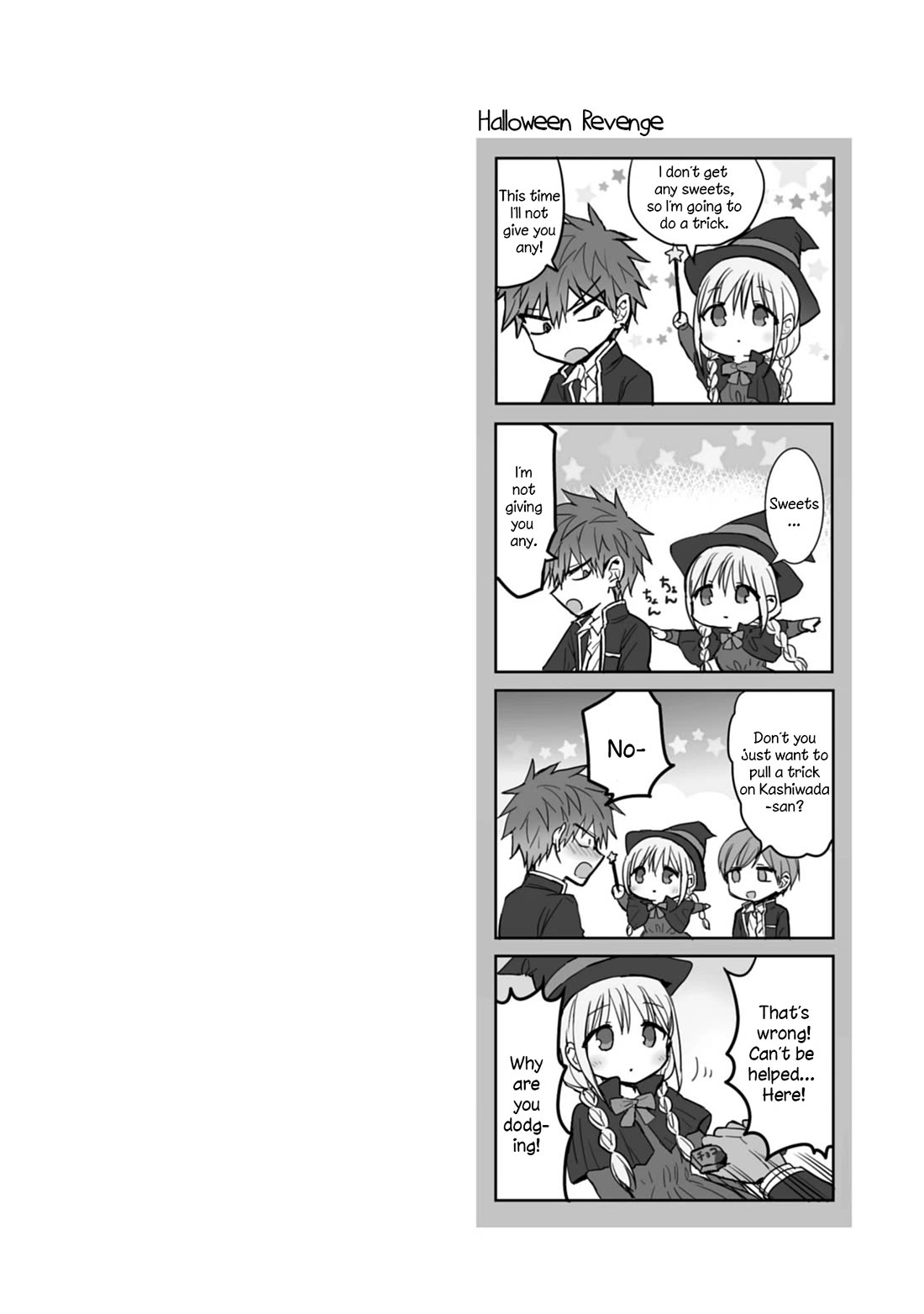 Expressionless Face Girl and Emotional Face Boy Chapter 86 page 9 - Chapter 86: Kashiwada-san, Oota-kun and Halloween