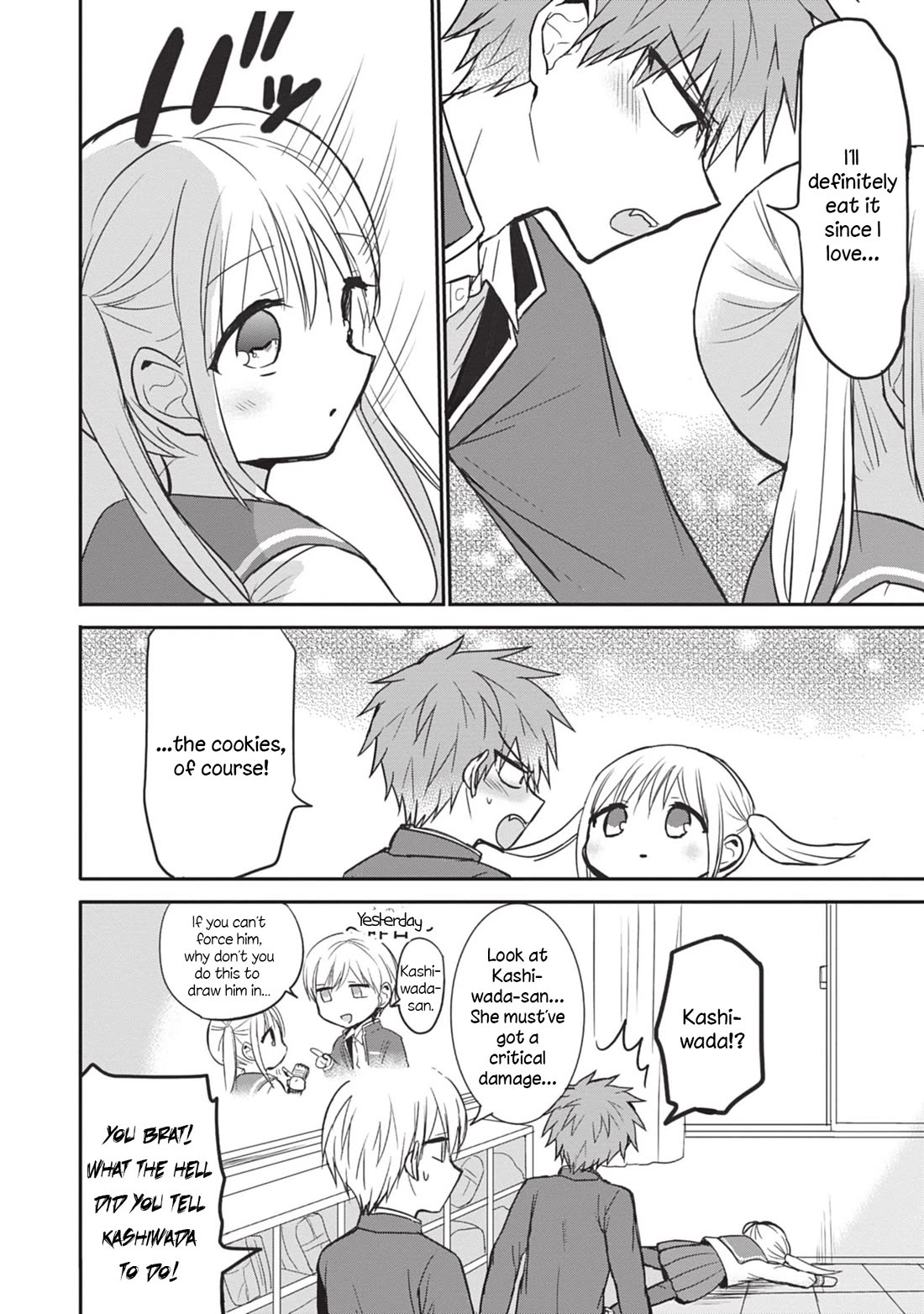 Expressionless Face Girl and Emotional Face Boy Chapter 87.5 page 12 - Chapter 87.5: Volume 7 Extras