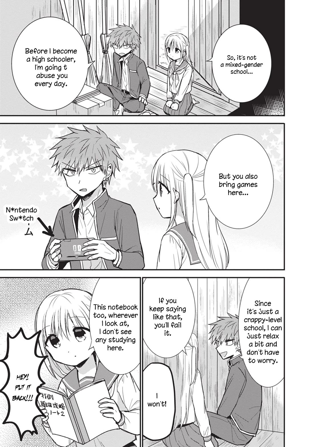 Expressionless Face Girl and Emotional Face Boy Chapter 87 page 7 - Chapter 87: Oota-kun and Secret Base