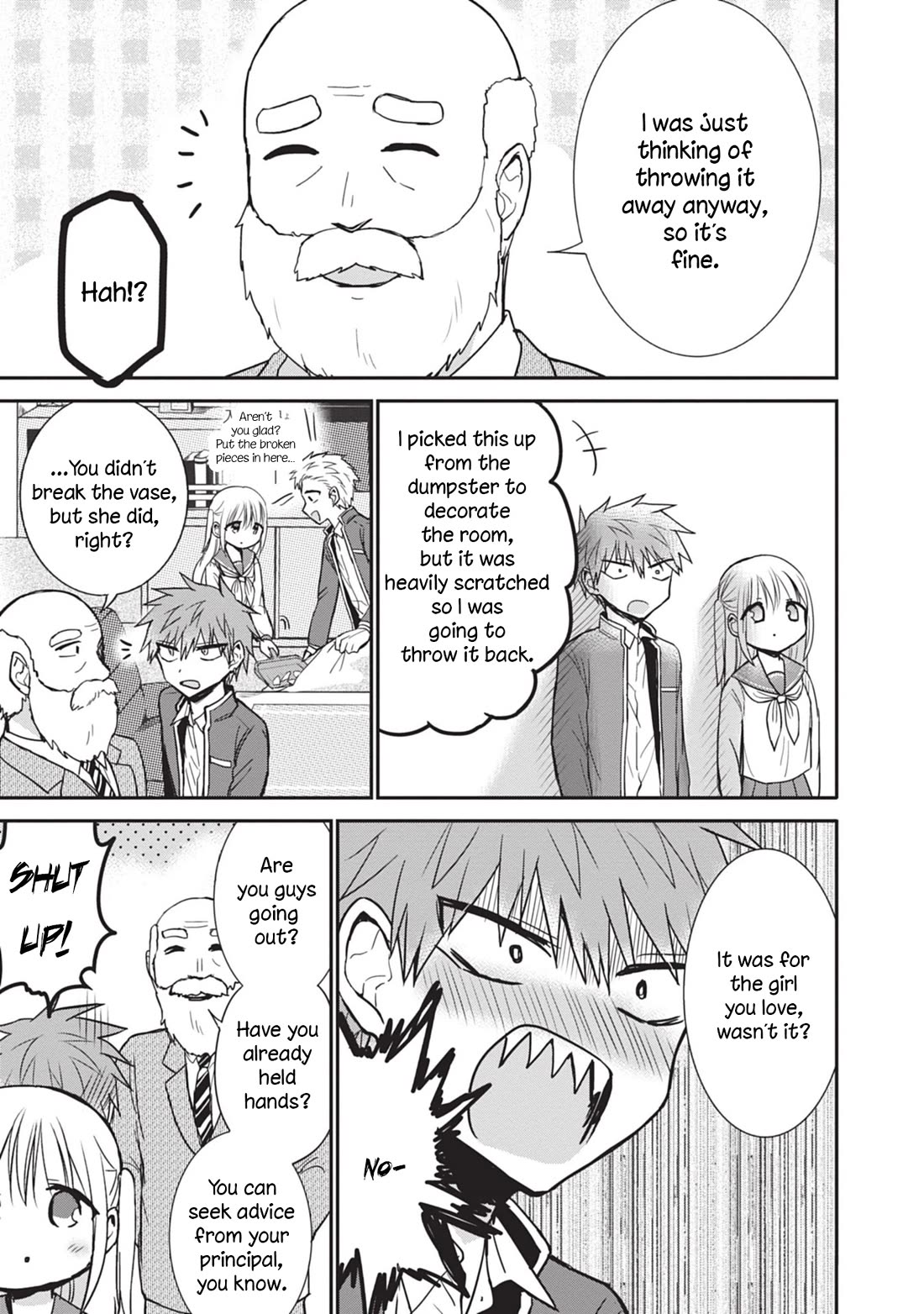 Expressionless Face Girl and Emotional Face Boy Chapter 88 page 13 - Chapter 88: Kashiwada-san's Big Crisis